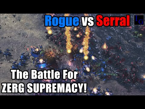 Is ZvZ The BEST Mirror Matchup!? (Serral vs Rogue) | StarCraft 2 SC2 Professional Game Pro Match