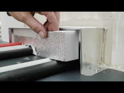 UFK Kabelbox mit Anbauelement - Einbau mit Mörtel