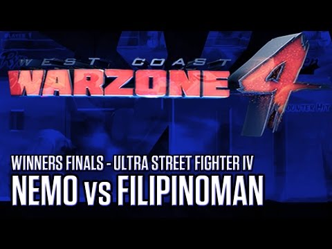 BE.Nemo (Rolento) vs. Filipinoman (Rose) - Winners Finals - West Coast Warzone 4 - Ultra SF4
