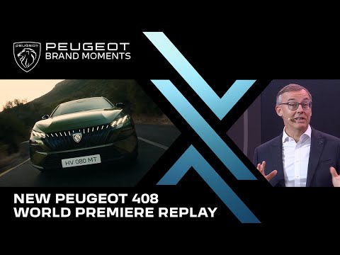 New Peugeot 408 | World Premiere Replay | Nouvelle Peugeot 408 | Replay de la Première Mondiale