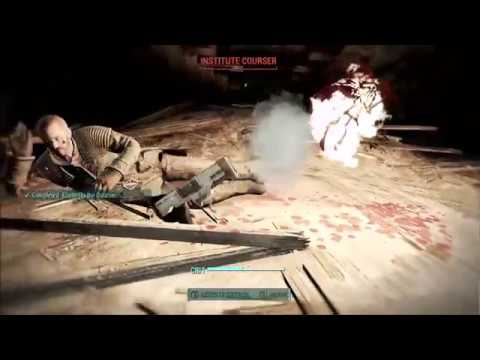 Fallout 4 - Eliminate the Courser [P.A.M. side quest] [Hard Difficulty]