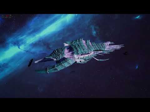 Imperium vs Tyranids hive-fleet | Battlefleet Gothic Armada II | Brutal Space Battle Warhammer 40k