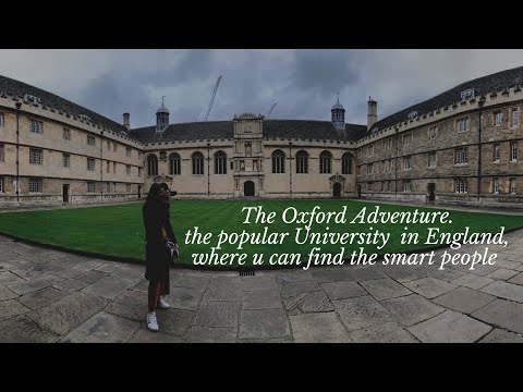 OXFORD ADVENTURE. The POPULAR UNIVERSITY IN ENGLAND.