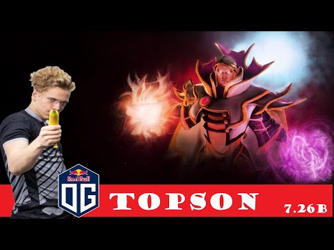 [DOTA 2] OG.TOPSON the INVOKER [MIDLANE] [7.26B]