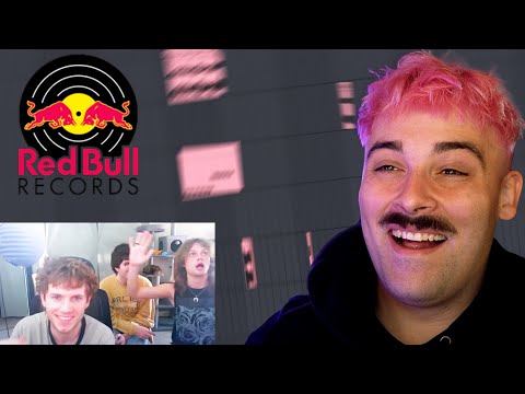 Red Bull Records asked me to remix his new song live...