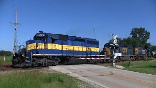 preview picture of video 'DM&E Leads CP Train 281'