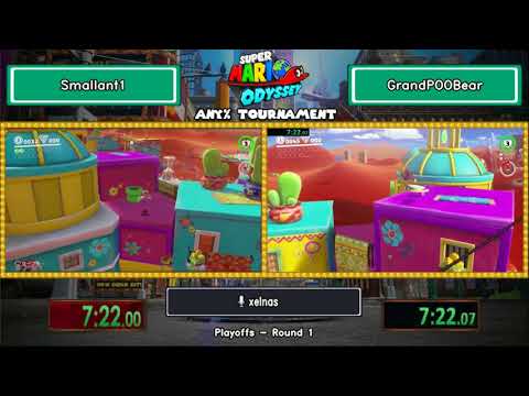 Smallant1 vs GrandPOOBear. SMO Any% Tournament 2017