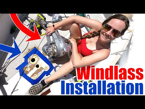 Lofrans Tigres Windlass Installation On A Westsail 42 Sailboat | Sailboat Story 208