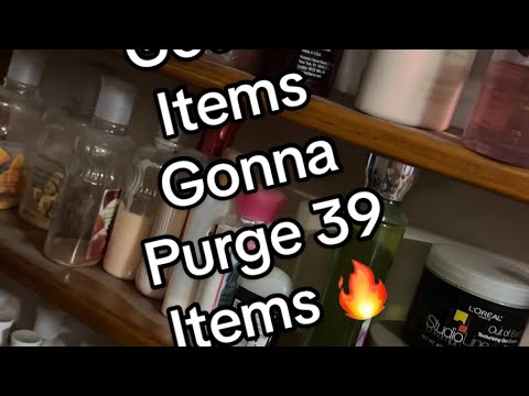 Bought 39 Items, So Purged 39 Items