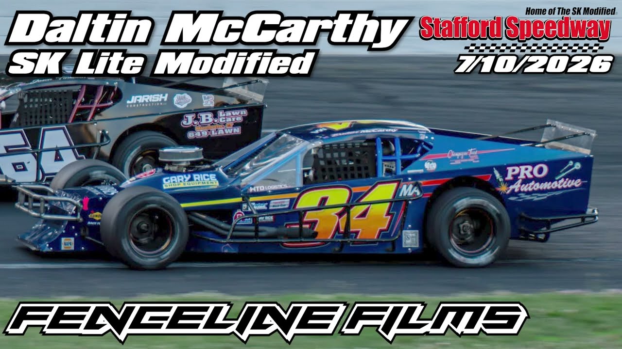 Daltin McCarthy SK Lite Stafford Speedway
