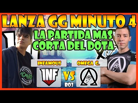 INFAMOUS VS OMEGA GAMING BO3[GAME 3] RAGE QUITA LANZAN GG MINUTO 4 PLAYOFFS LPG SEASON 5