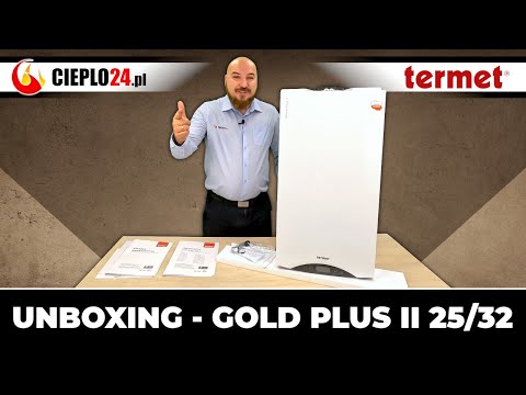 Co oferuje piec dwufunkcyjny Termet Gold Plus II 25/32? Zobacz unboxing!