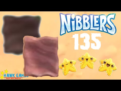 Nibblers - 3 Stars Walkthrough Level 135