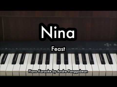 Nina - .Feast | Piano Karaoke by Andre Panggabean