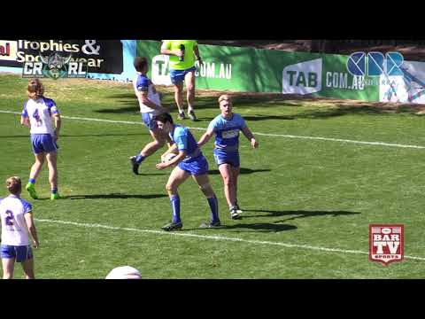 2017 Canberra RL Semi Finals U18s Highlights - West Belconnen Warriors v Goulburn Workers Bulldogs