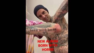 MGK + Travis Barker Announce New Album - Born With Horns #MGK #MachineGunKelly