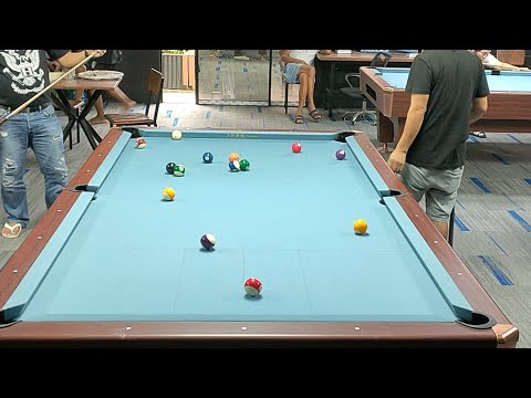 DJANGO BUSTAMANTE VS ROLAND GARCIA ONEPOCKET RACE 2 $300