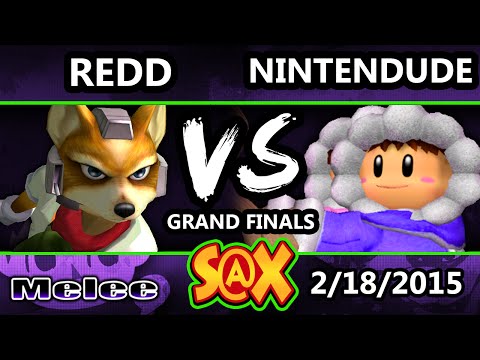 S@X - VGBC | Redd (Fox) Vs. Nintendude (Ice Climbers) SSBM Grand Finals - Melee