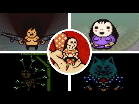 Lisa: The Joyful all bosses + ending (Joyless)