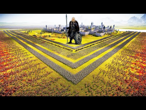 3,000,000 Romans, Spartans & Mongols Invade VIKING ARMY FORTRESS - Ultimate Epic Battle Simulator 2