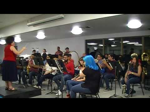 IVC Concert Band plays Armed Forces Salute