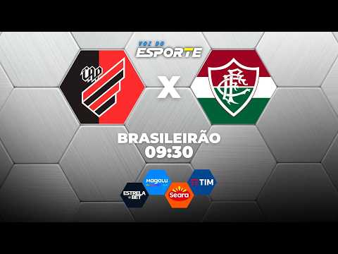 ATHLETICO-PR X FLUMINENSE - AO VIVO | CAMPEONATO BRASILEIRO – 30/08/2026