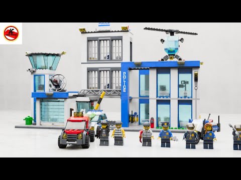 LEGO City Police Station (60047) Speed Build (4K).
