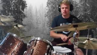 Minus The Bear - Burying Luck Drum Cover (Green Screen)