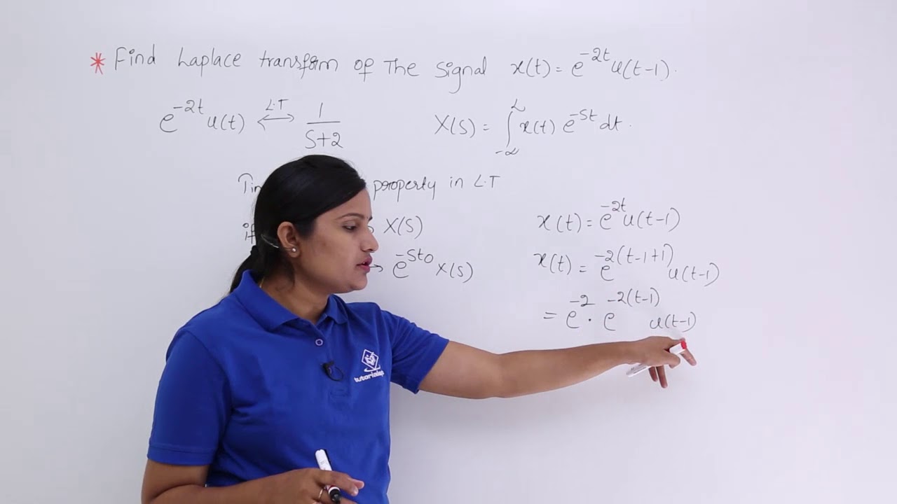 Time Shifting Property Problem Example