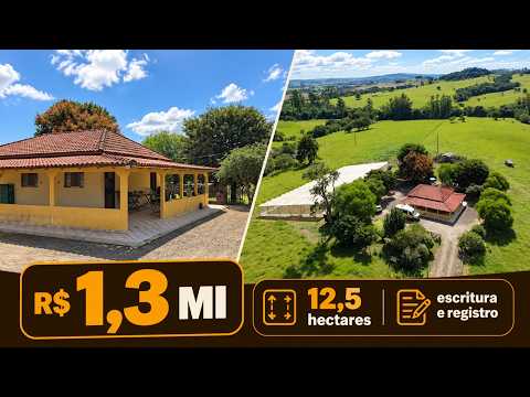 SÍTIO CHÁCARA PANORÂMICA DO ELIAS COM CASA PORTEIRA FECHADA- R$ 1,3 MI - Código - 2631