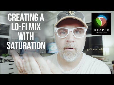 Creating a LoFi Mix with Saturation in REAPER