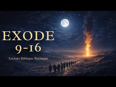 🌙 Dieu ouvre la mer — Exode 9–16 | Lecture biblique paisible