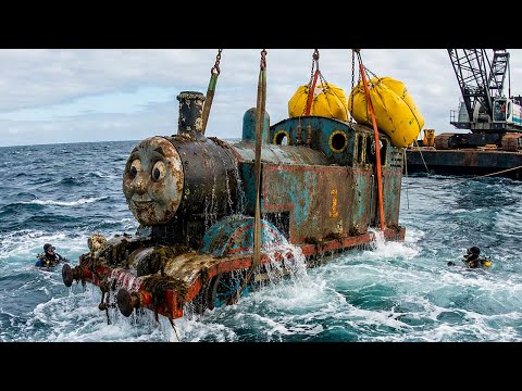FULLY Restoration Deep Sea Abandoned Thomas | Restoring LOST Thomas Train from the Ocean Floor