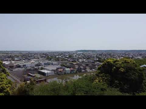 小見川城山公園と田園風景