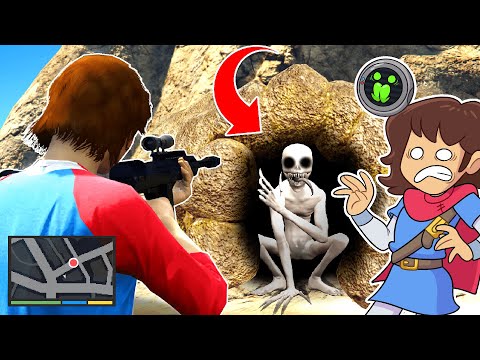 I Found THE RAKE In GTA 5 ... (Scary Monster!) - GTA 5 Mods