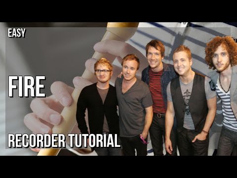 How to play Fire by Meduza & OneRepublic ft Leony on Recorder (Tutorial)