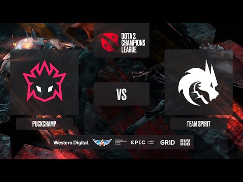 PuckChamp vs Team Spirit, D2CL 2021 Season 2, bo3, game 1 [Eiritel & Inmate]