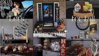 Decorating for fall! *Happy Fall Y'all*