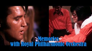ELVIS PRESLEY - Memories  (1968/1972)  with Royal Philharmonic Orchestra (2016)  New Edit 4K