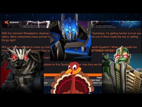 Shattered Fates Spotlight Info - Transformers: Forged to Fight