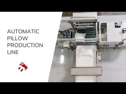 Automatic pillow production line