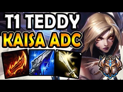 T1 Teddy KAISA ADC vs EZREAL - Patch 10.16 Ranked Korea ✔️