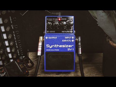 Гитарный синтезатор BOSS SY-1 SYNTHESIZER, цена 14212 ₴: купить