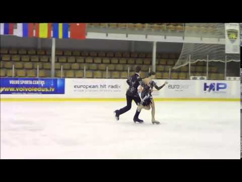 Eugenia TKACHENKA / Yuri HULITSKI FD Volvo Open Cup 2014