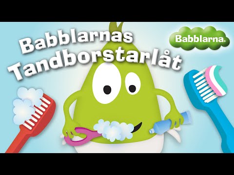 Babblarnas tandborstarlåt - Officiell musikvideo. Borsta tänderna på ett roligt sätt med Babblarna