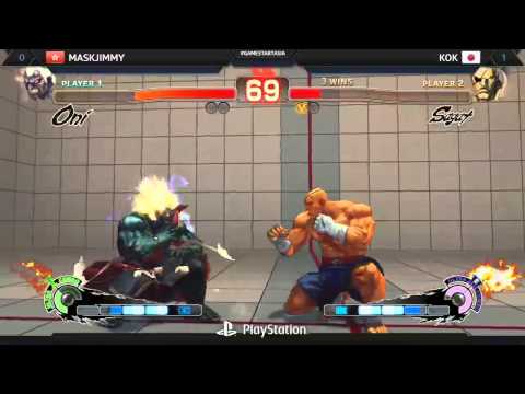 Maskjimmy (Oni) vs KOK (Sagat) -CPTAHK2015
