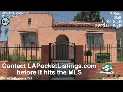 SOLD - Property 53 - 1915 W 57th St South Los Angeles 90062 Pocket Listing