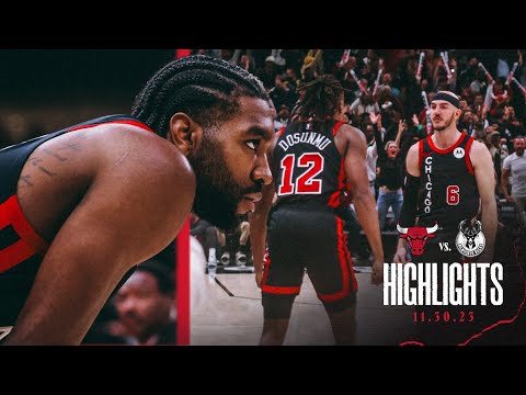 HIGHLIGHTS: Chicago Bulls beat Milwaukee Bucks 120-113 in close overtime game