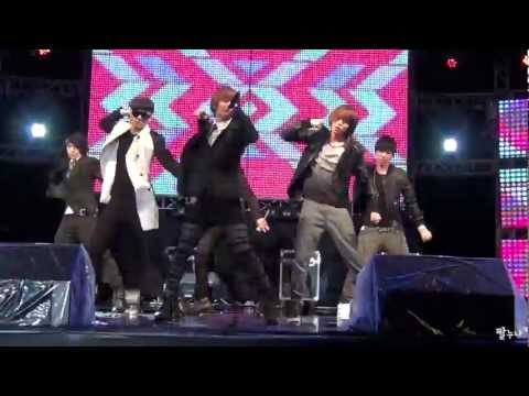 [Fancam] TEEN TOP 틴탑 120421 고양 K-POP Festival :: 미치겠어 단체 full ver.