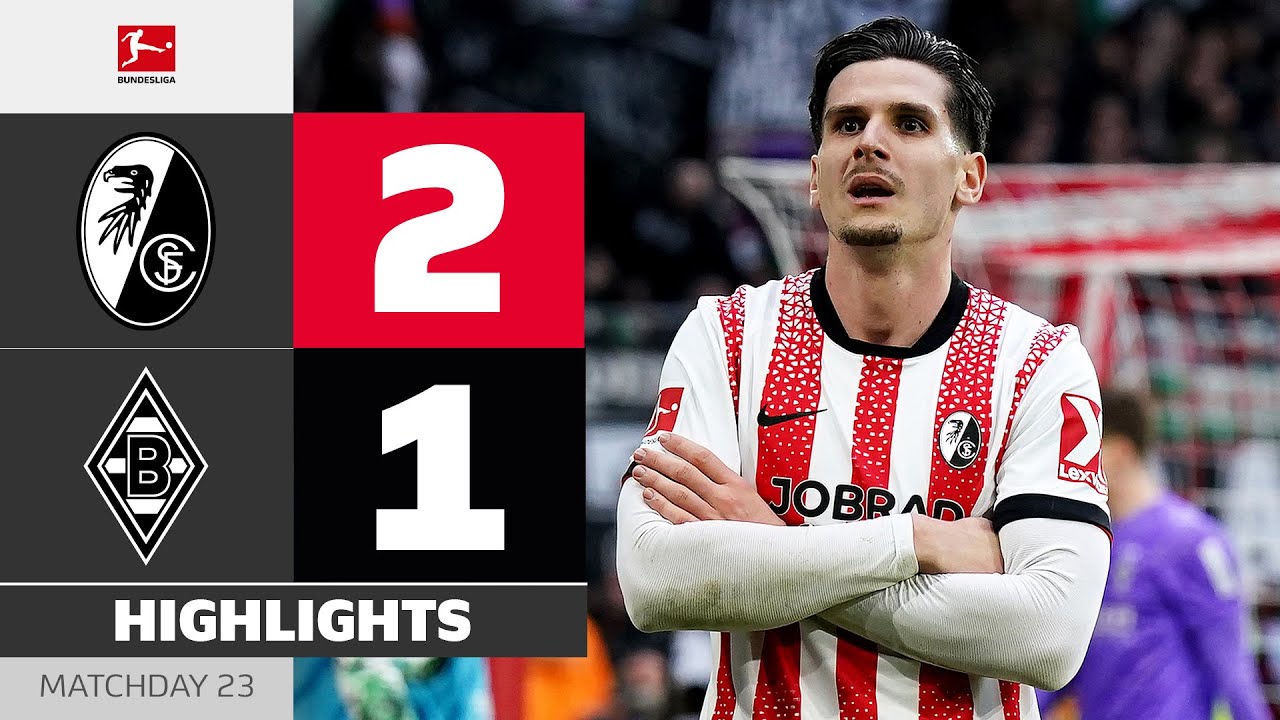 2월23일 프라이부르크 뮌헨들라트바흐 해외축구 하이라이트